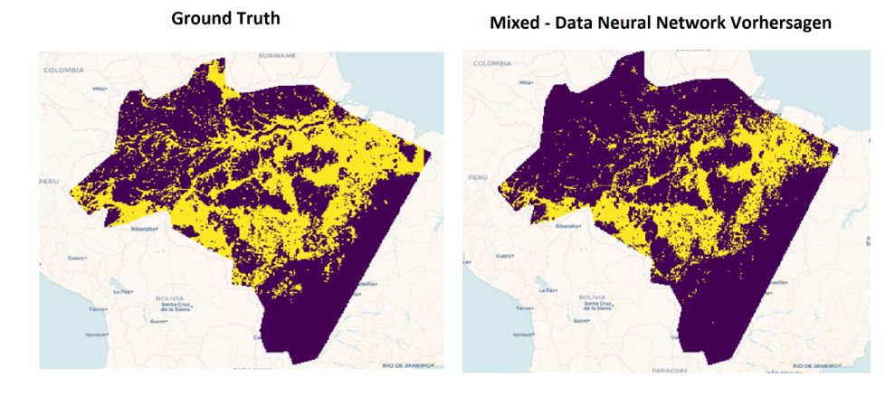 Applied Data Science Illustration: True label (left) compared to predictions