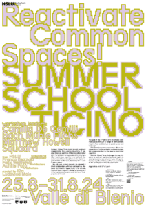 Summerschool Ticino @ Valle di Blenio, TI
