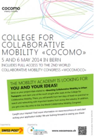 World Collaborative Mobility Congress: Travel Grants for Students.... (Demo)