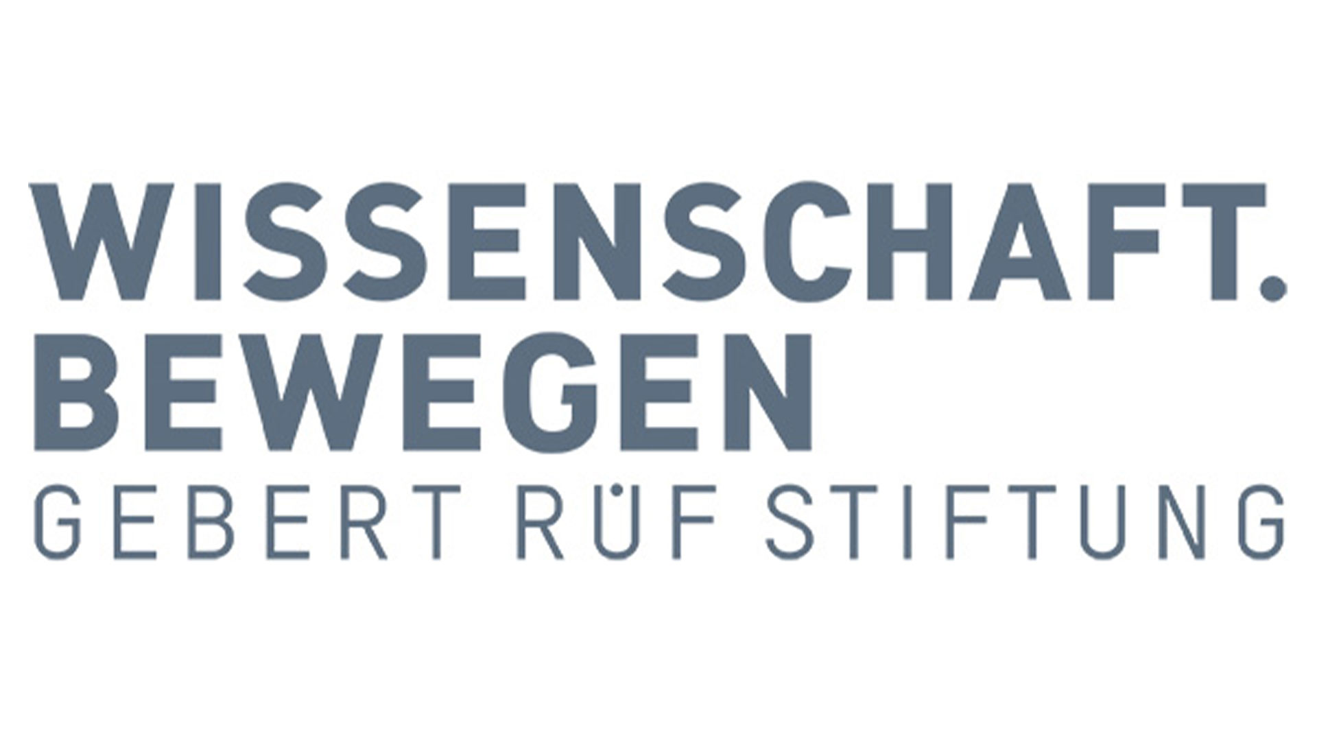 Logo Gebert Rüf Stiftung