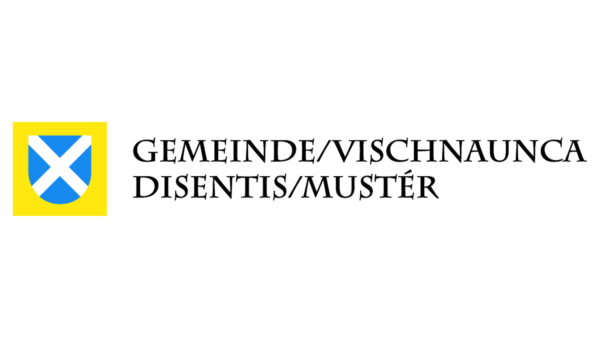 Logo der Gemeinde Disentis/Mustér