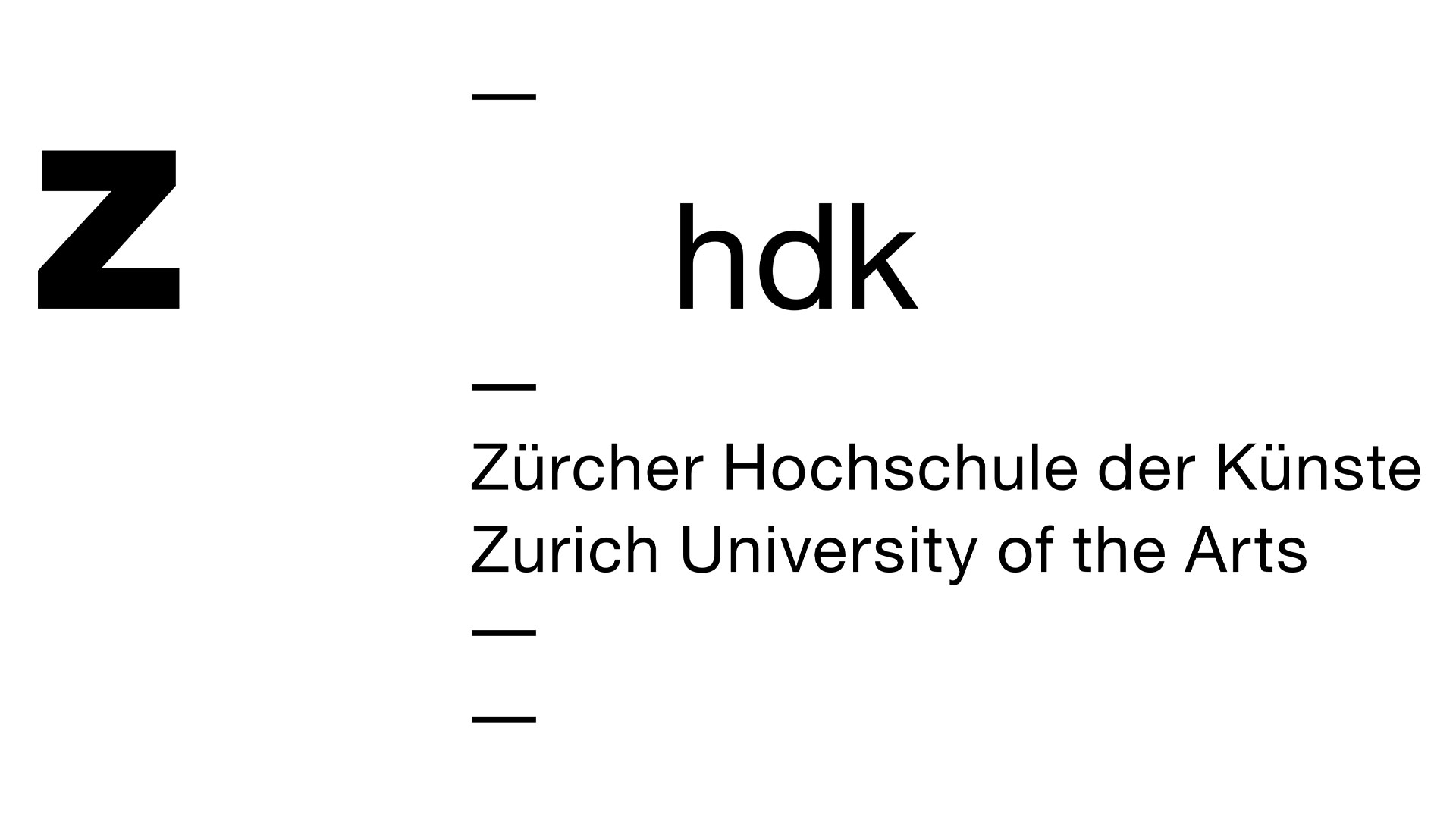 Logo ZhdK