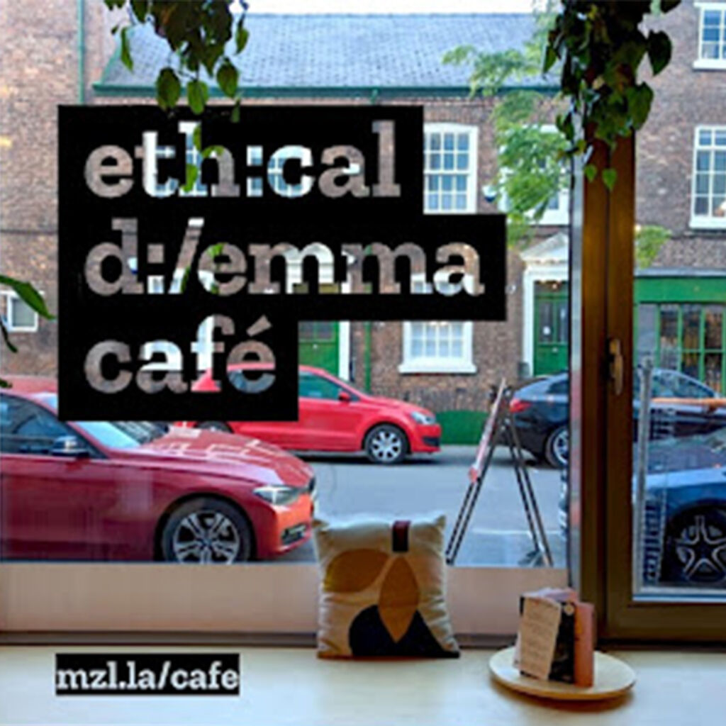 Spekulativer Design-Workshop in Mozillas Ethical Dilemma Café