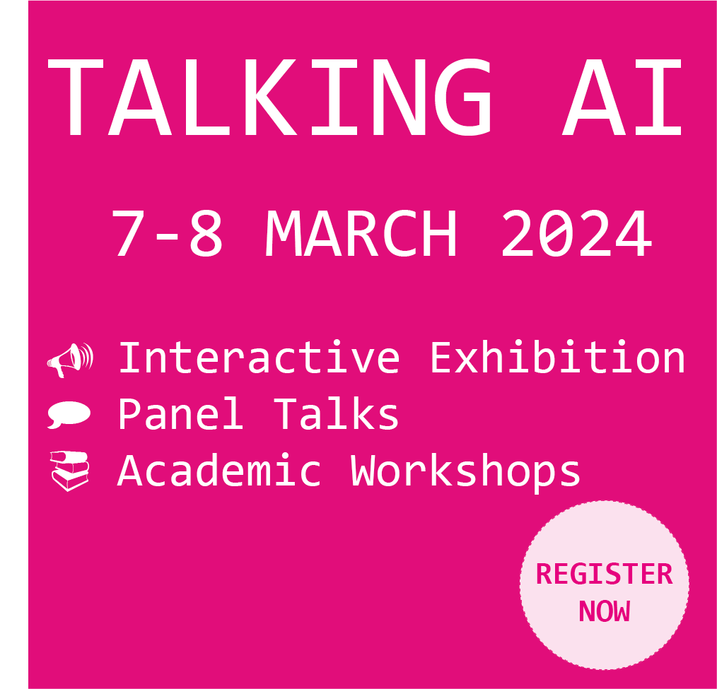 Register for TALKING AI event