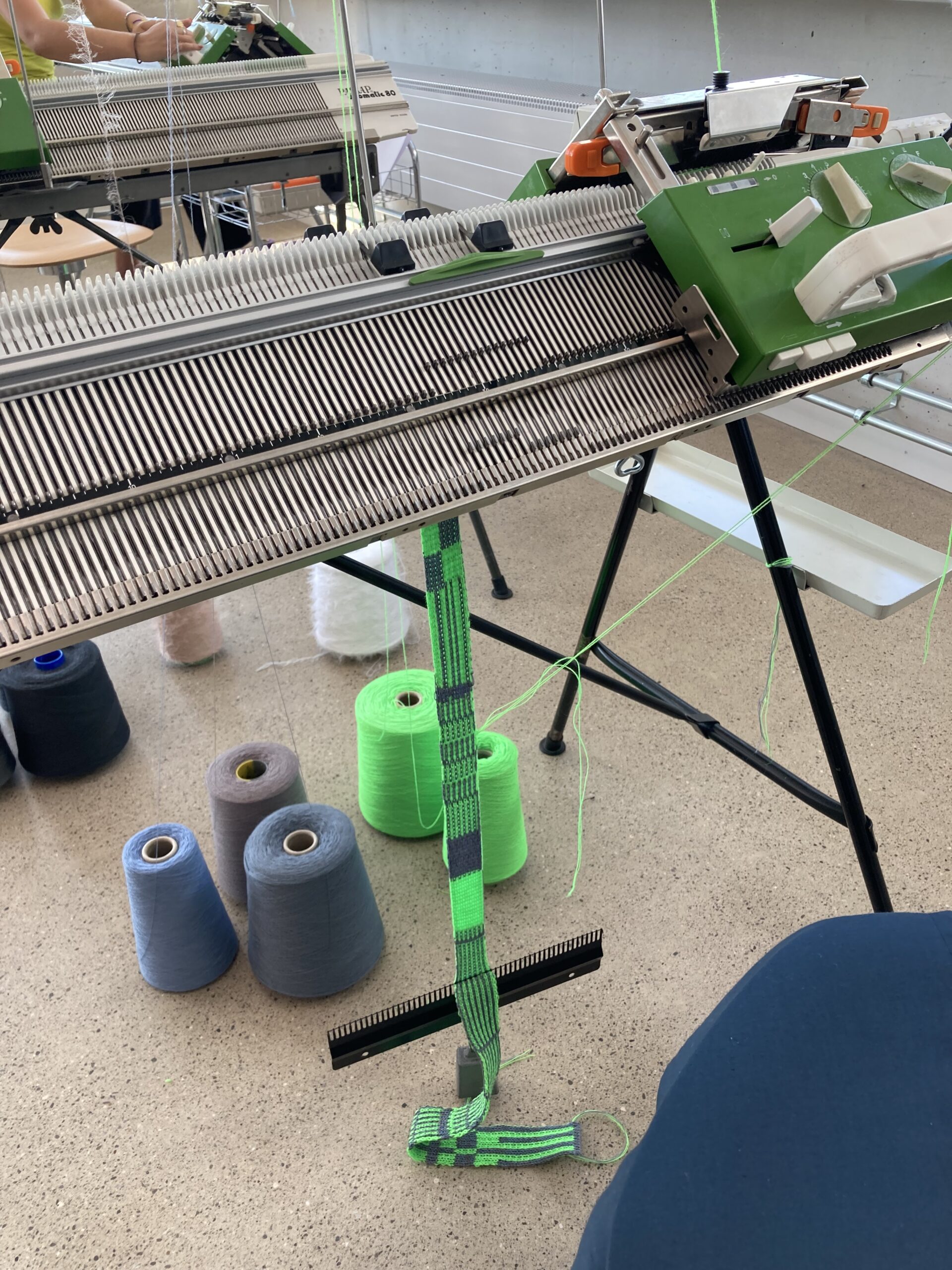 Stricken an der Duomatic 80