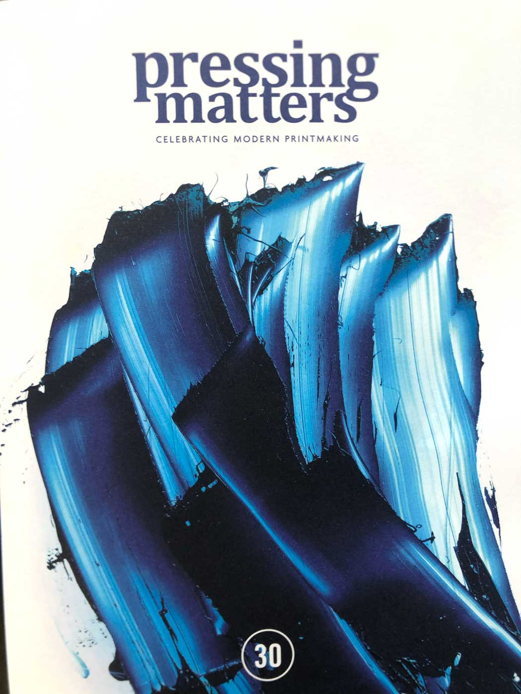 Titelseite Zeitschrift "Pressing Matters"