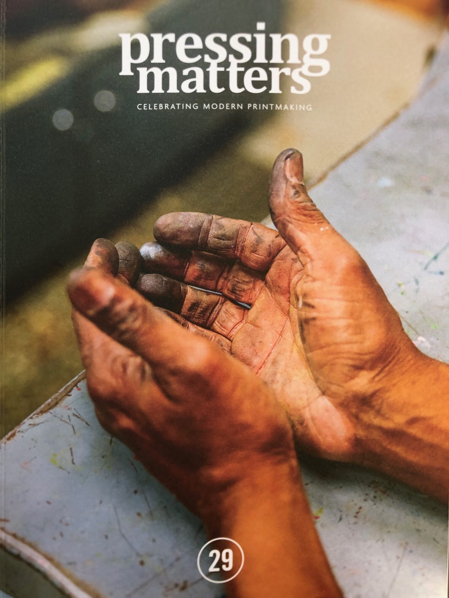 Zeitschrift «pressing matters» Nr. 29!