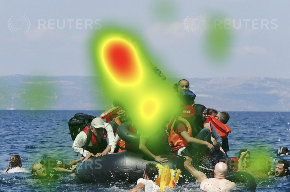 Gazeplots (2017), Coralie Vogelaar