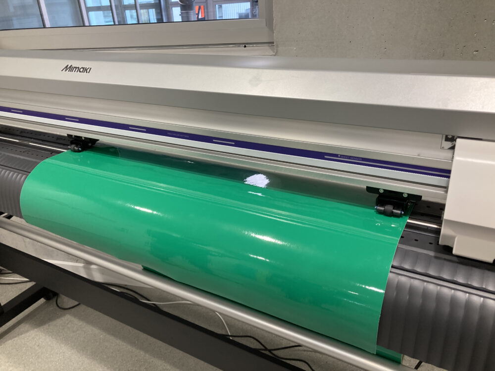 Einführung Mimaki-Folienschneideplotter